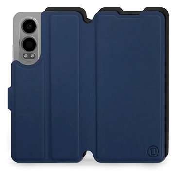 

Mobiwear Soft Touch flip knížkové pro OnePlus Nord CE 4 Lite 5G - Modré & Černé