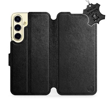 

Mobiwear flip pro Samsung Galaxy S24 FE, kožené - černé