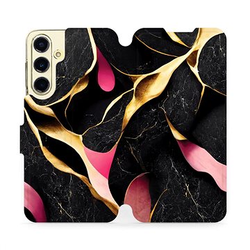 

Mobiwear Mramor flip pro Samsung Galaxy S24 FE - VP35S