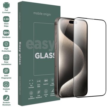 

Mobile Origin EasyGlass iPhone 15 Pro