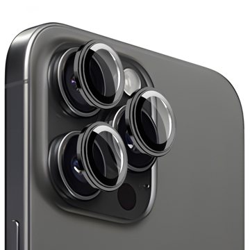 

Mobile Origin Easy Lens Guards Black iPhone 15 Pro / 15 Pro Max