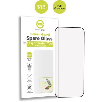 

Mobile Origin Screen Guard Spare Glass Full Coverage iPhone 16 Pro