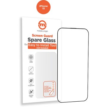 

Mobile Origin Orange Screen Guard Spare Glass iPhone 15