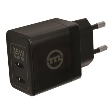 

Mobile Origin 35W GaN III Super Charger Dual 2x USB-C Black