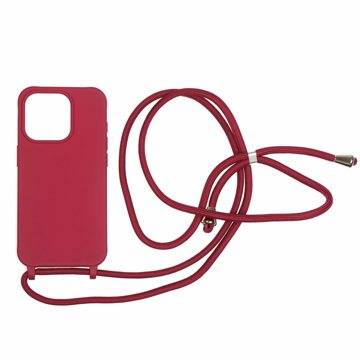 

Mobile Origin Lanyard Case Cherry iPhone 15 Pro