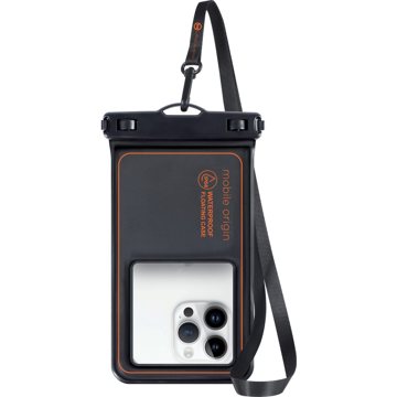 

Mobile Origin Waterproof Floating Case 6.8" Black/Orange