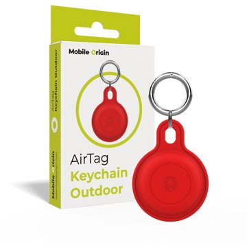 

Mobile Origin Airtag Outdoor KeyChain Red