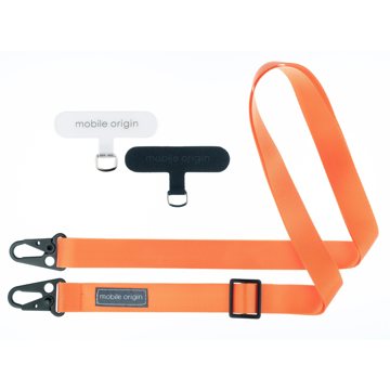 

Mobile Origin Lanyard Tape 25mm Orange 84 - 165cm