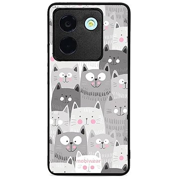 

Mobiwear Glossy lesklý pro POCO M7 Pro 5G - Kočičky