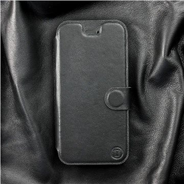 

Kožené Mobiwear flip knížkové pro Honor 200 Lite - Černé - L_BLS