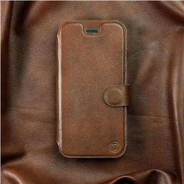 

Kožené Mobiwear flip knížkové pro Honor 200 Lite - Hnědé - L_BRS