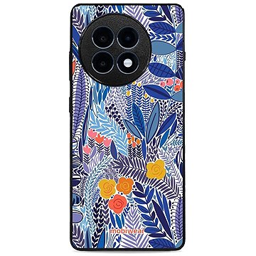 

Mobiwear Glossy lesklý pro OnePlus 13R - Modrá květena