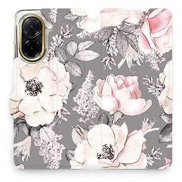 

Mobiwear flip knížkové pro Xiaomi Redmi A5 - Květy