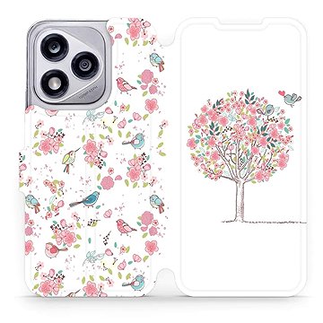 

Mobiwear flip knížkové pro Honor 400 Lite - Strom