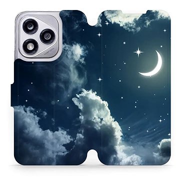

Mobiwear flip knížkové pro Honor 400 Lite - Obloha