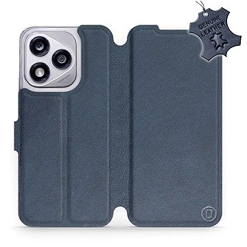 

Mobiwear kožené flip knížkové pro Honor 400 Lite - Modré