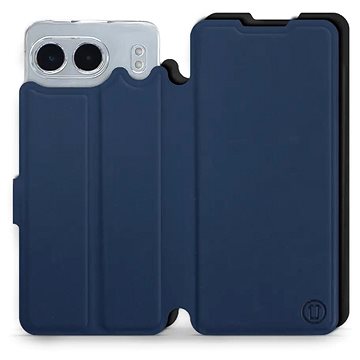 

Mobiwear Soft Touch Flip knížkové pro OnePlus Nord 4 5G - Modré & Černé