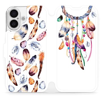 

Mobiwear Flip knížkové pro Apple iPhone 16 - M003S