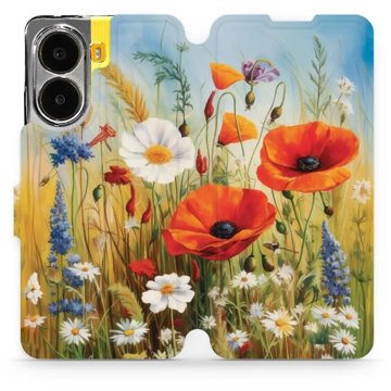 

Mobiwear flip knížkové pro POCO X7 Pro - Letní louka
