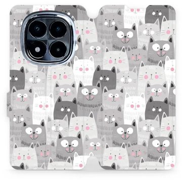 

Mobiwear flip knížkové pro POCO X7 - Kočičky