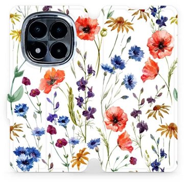 

Mobiwear flip knížkové pro POCO X7 - Kvítí