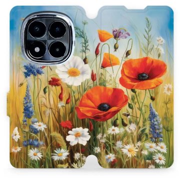 

Mobiwear flip knížkové pro POCO X7 - Letní louka