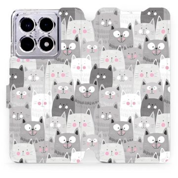 

Mobiwear flip knížkové pro Xiaomi 14T - Kočičky