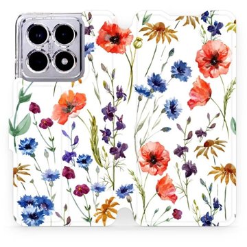 

Mobiwear flip knížkové pro Xiaomi 14T - Kvítí
