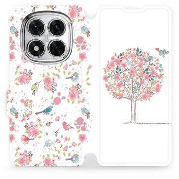

Mobiwear flip knížkové pro Xiaomi Redmi Note 14 Pro 5G - Strom