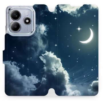 

Mobiwear flip knížkové pro Xiaomi Redmi Note 14 5G - Obloha