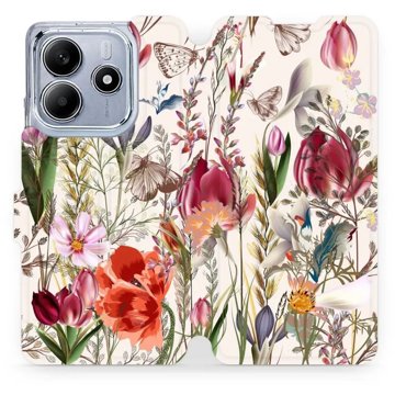 

Mobiwear flip knížkové pro Xiaomi Redmi Note 14 5G - Louka