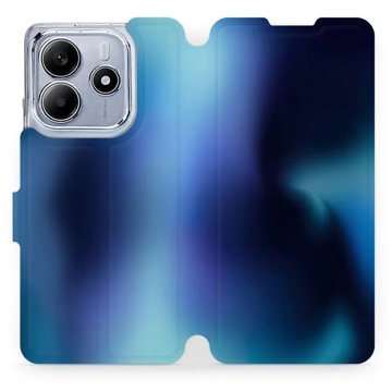 

Mobiwear flip knížkové pro Xiaomi Redmi Note 14 5G - Modrý odstín