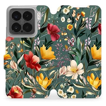 

Mobiwear flip knížkové pro Xiaomi 15 - Zelená louka