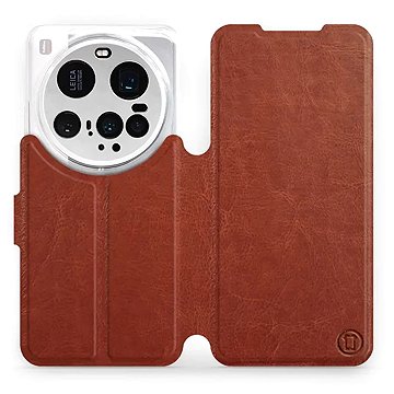 

Mobiwear flip knížkové pro Xiaomi 15 Ultra - Hnědé