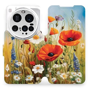 

Mobiwear flip knížkové pro Xiaomi 15 Ultra - Letní louka