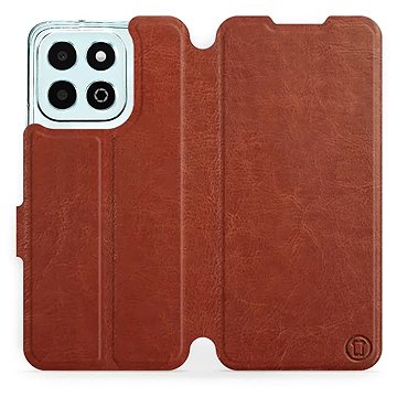 

Mobiwear flip knížkové pro Honor X6b - Hnědé