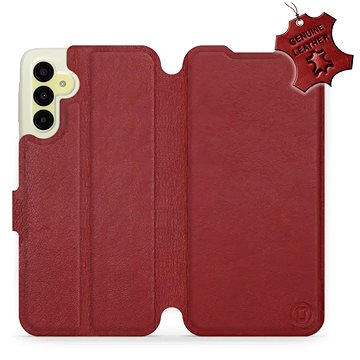 

Mobiwear flip kožené pro Samsung Galaxy A15 / A15 5G - Tmavě červené - L_DRS