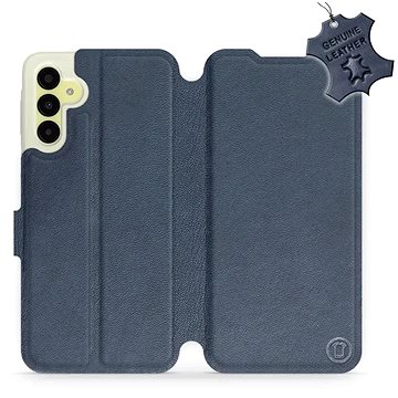 

Mobiwear flip kožené pro Samsung Galaxy A15 / A15 5G - Modré - L_NBS