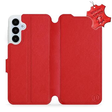 

Mobiwear flip kožené pro Samsung Galaxy A25 5G - Červené - L_RDS