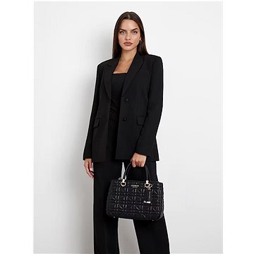 

GUESS Kabelka Assia High Society Satchel černá