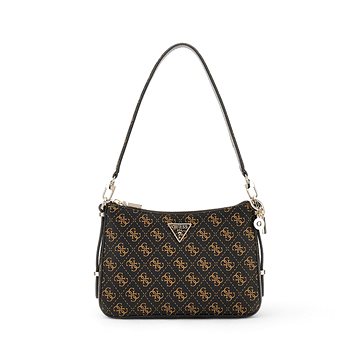 

GUESS Kabelka Eco Erica Top Zip hnědá s logem