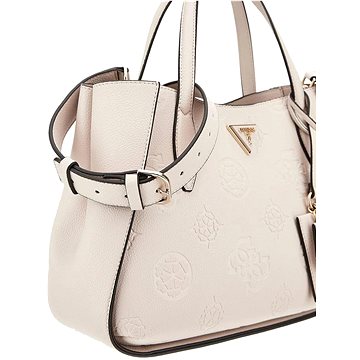 

GUESS Kabelka Keandra Girlfriend Satchel stone s logem