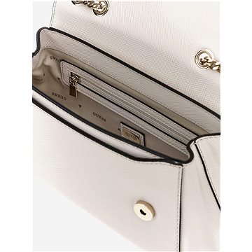 

GUESS Kabelka Levante Convertible xbody flap stone