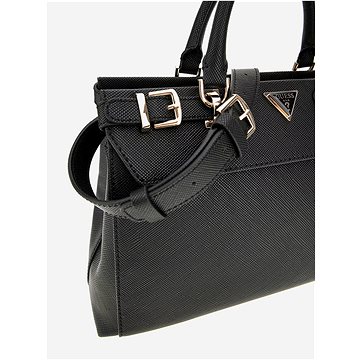 

GUESS Kabelka Levante Luxury Satchell černá