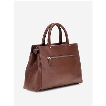 

GUESS Kabelka Levia satchel čokoládová