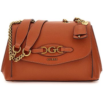 

GUESS Kabelka Malva Convertible Xbody Flap amber
