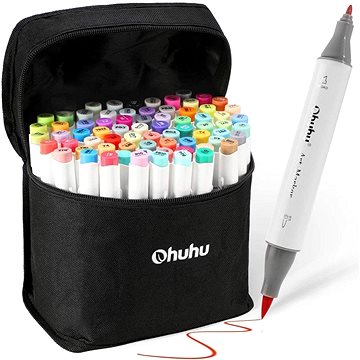 

OHUHU oboustranné Brush Fine 72 ks + blender