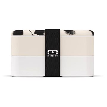 

MonBento Svačinový bento box Original Graphic Plume