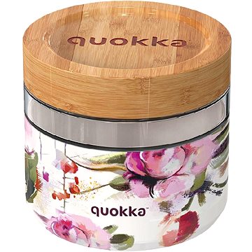 

Quokka Skleněná dóza na potraviny Deli Flowers, 820 ml