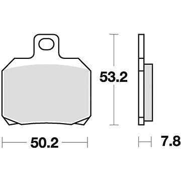 

Braking brzdové destičky (semi-metalická směs SM1) (2ks) M501-162